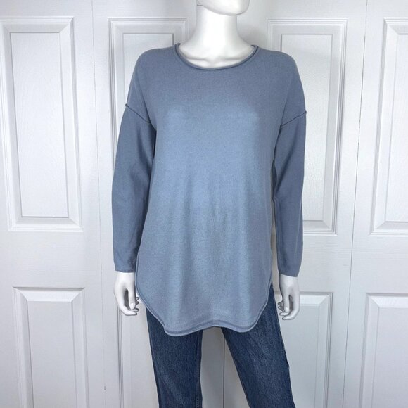 PART TWO women's wool blue sweater small - Picture 1 of 6